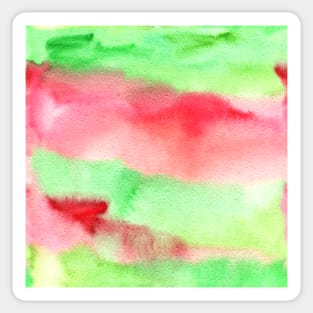 Watermelon watercolor pattern Sticker